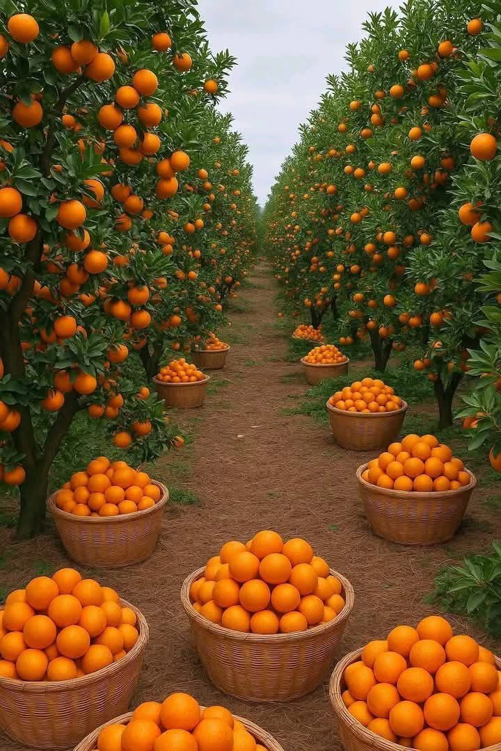 Hybrid Dency Orange 🍊🍊🍊 Fruit Plant (Pack Of-1 )