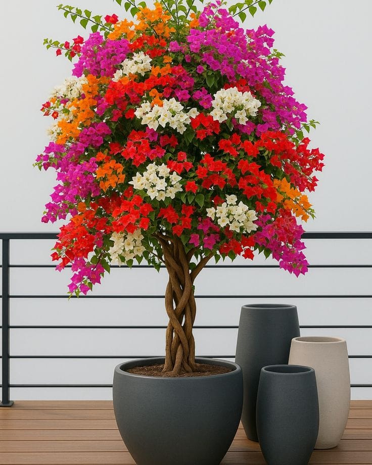 Multi Color Grafting Bougainvillea Plant (5-6 Grafting)
