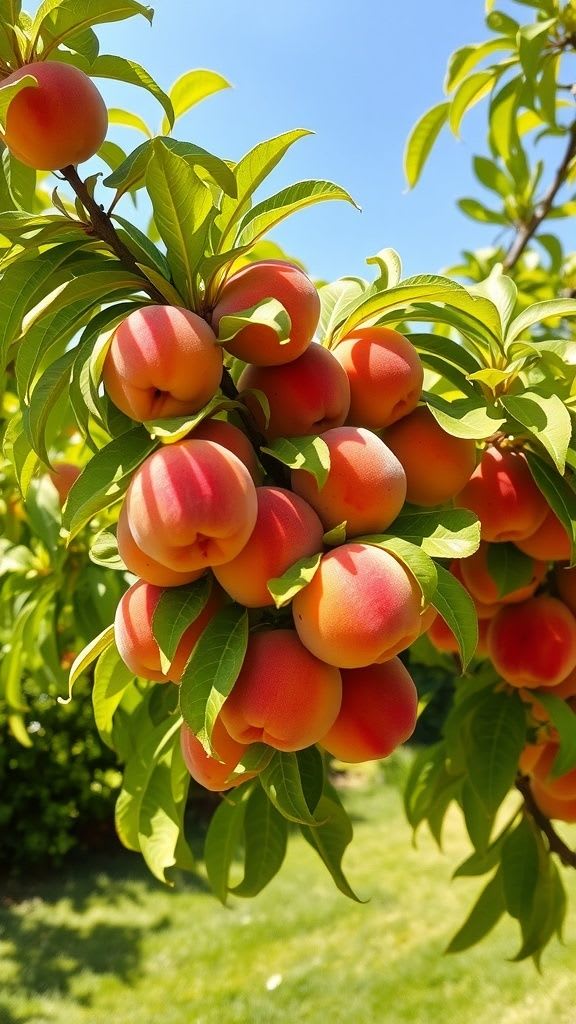 Peach Fruit Plant | Hybrid and Grafting Plant (Pack of 1)