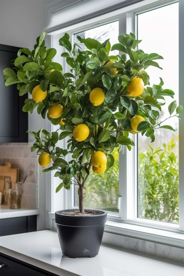Thai Meyer Lemon 🍋🍋🍋 Fruit Plant (Hybrid & Grafting) Pack Of-1